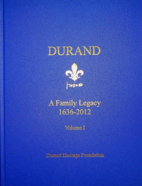 canada, durand, durand heritage foundation, family tree, french canadian, genealogy, heritage, hardcover, book, jean durand, ronald balding, john durand, ellen olson